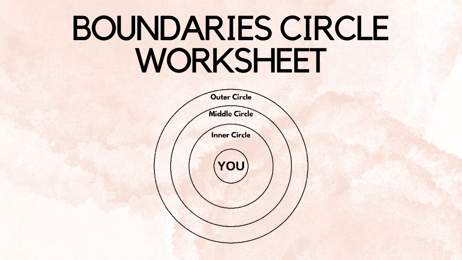 Boundaries Circle Worksheet 2 