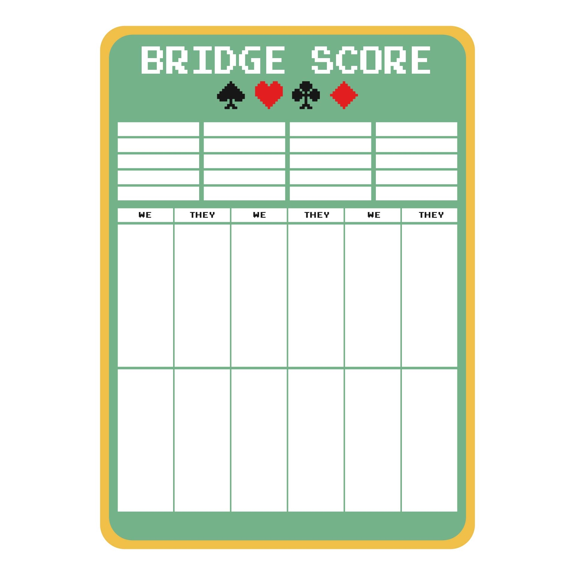 Bridge Tally Cards 10 Free PDF Printables Printablee