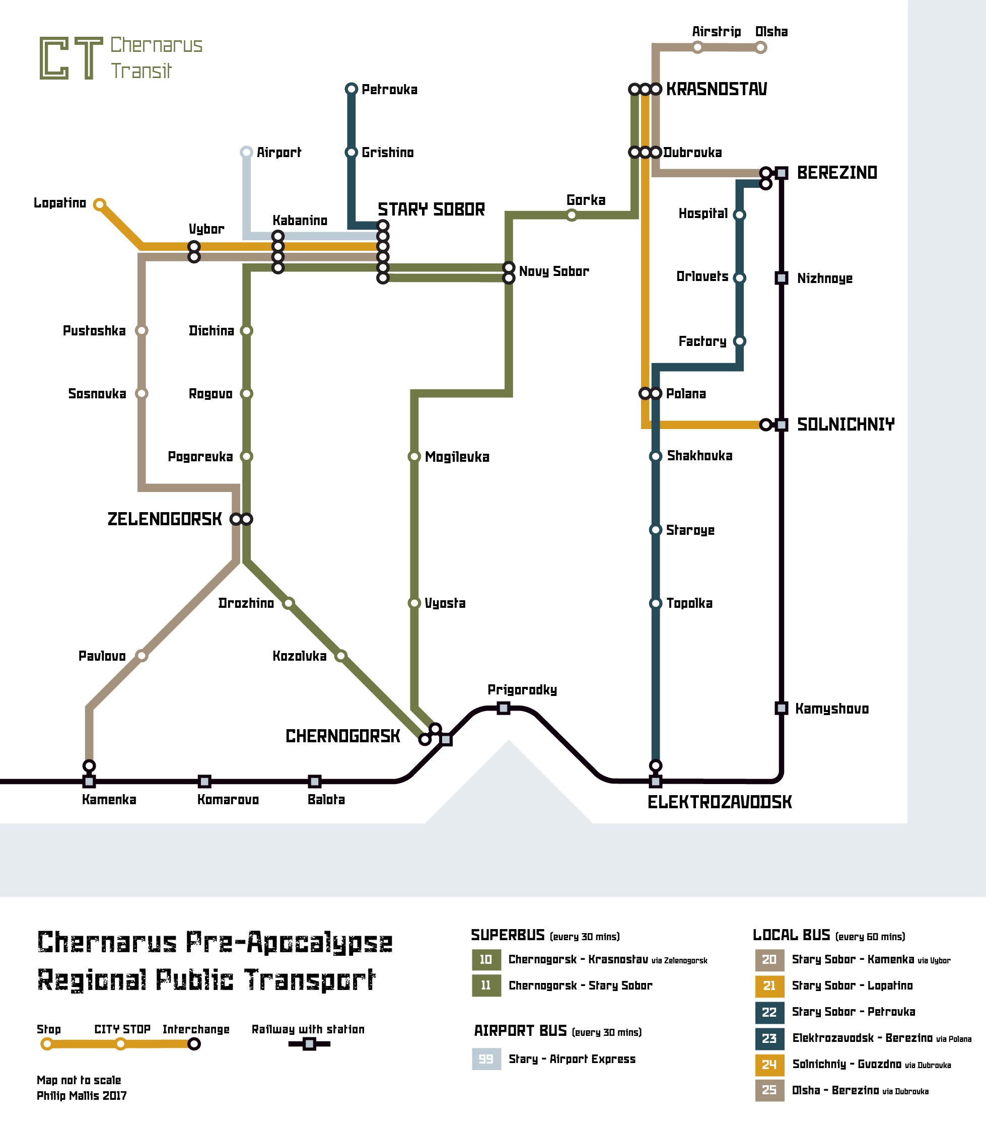 Chernarus Public Transport Map Maps By Philip Mallis Chernarus Public Transport Map Maps By Philip Mallis