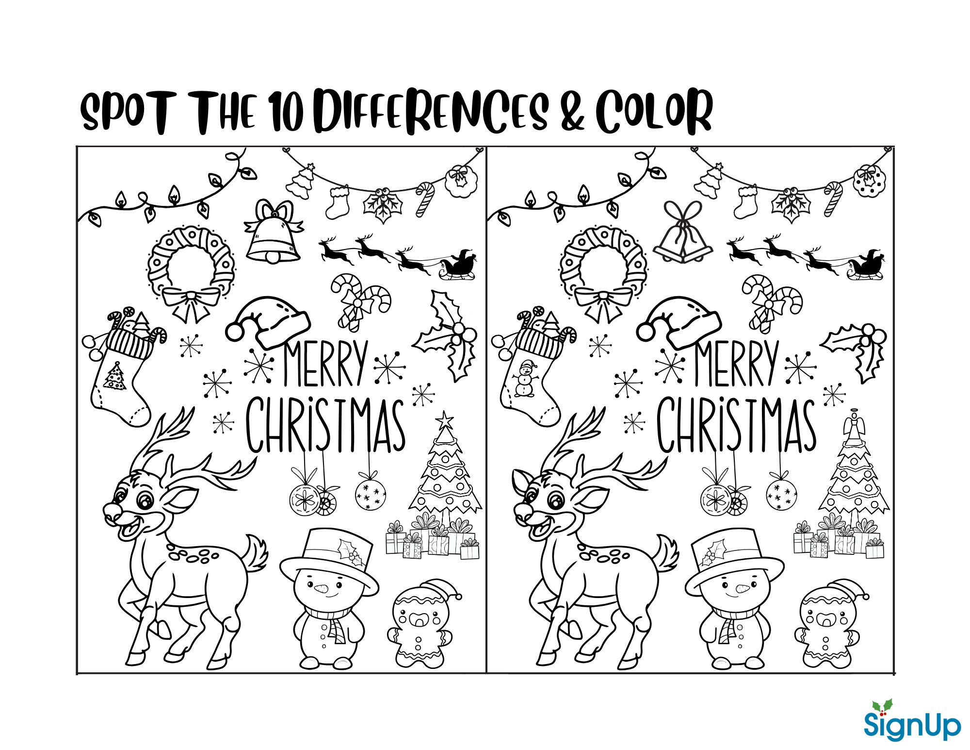 Christmas Activity Sheets Coloring Pages SignUp Christmas Activity Sheets Coloring Pages SignUp