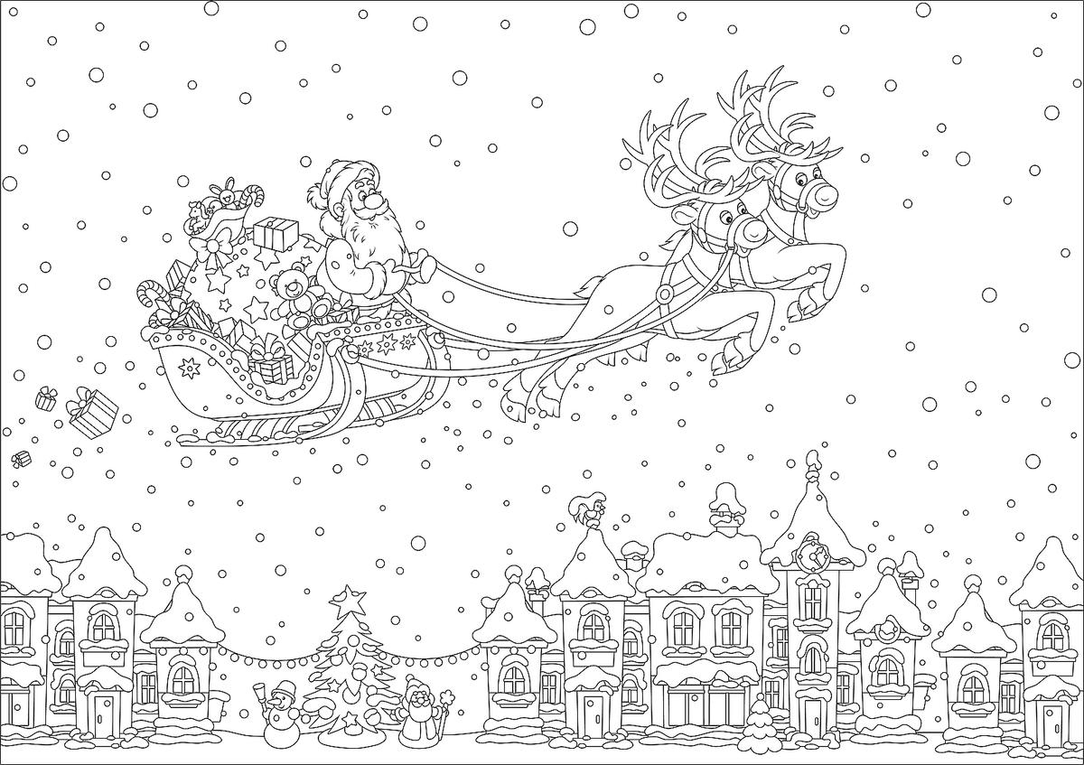 Christmas Coloring Pages For Kids Fun U0026 Free Printable Holiday Coloring Pages Printables 30Seconds Mom
