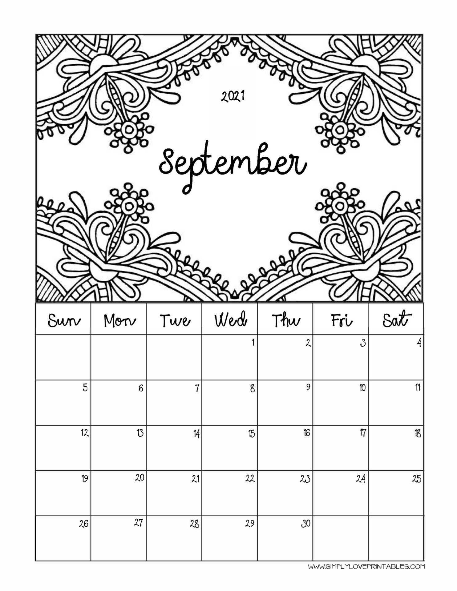 Coloring Calendar For Adults Archives Simply Love Printables Coloring Calendar For Adults Archives Simply Love Printables