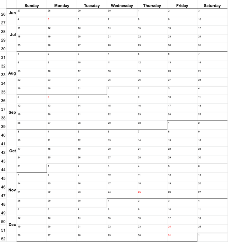 Continuous Calendars Jon Krohn