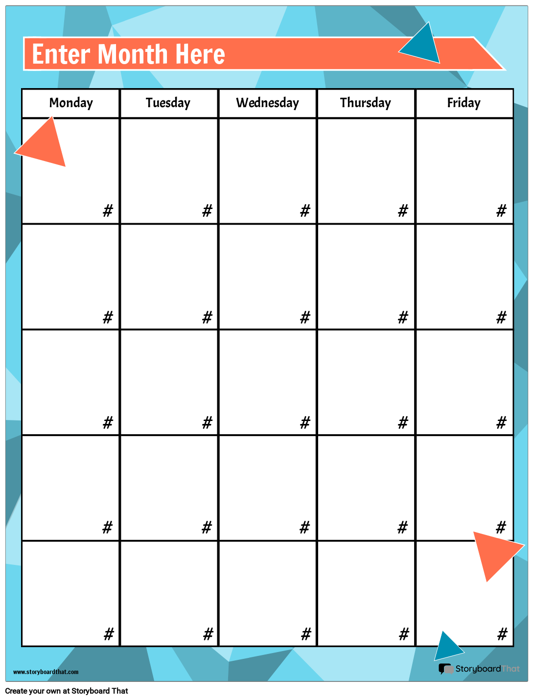 Create Printable Calendars With Storyboard That In 2025