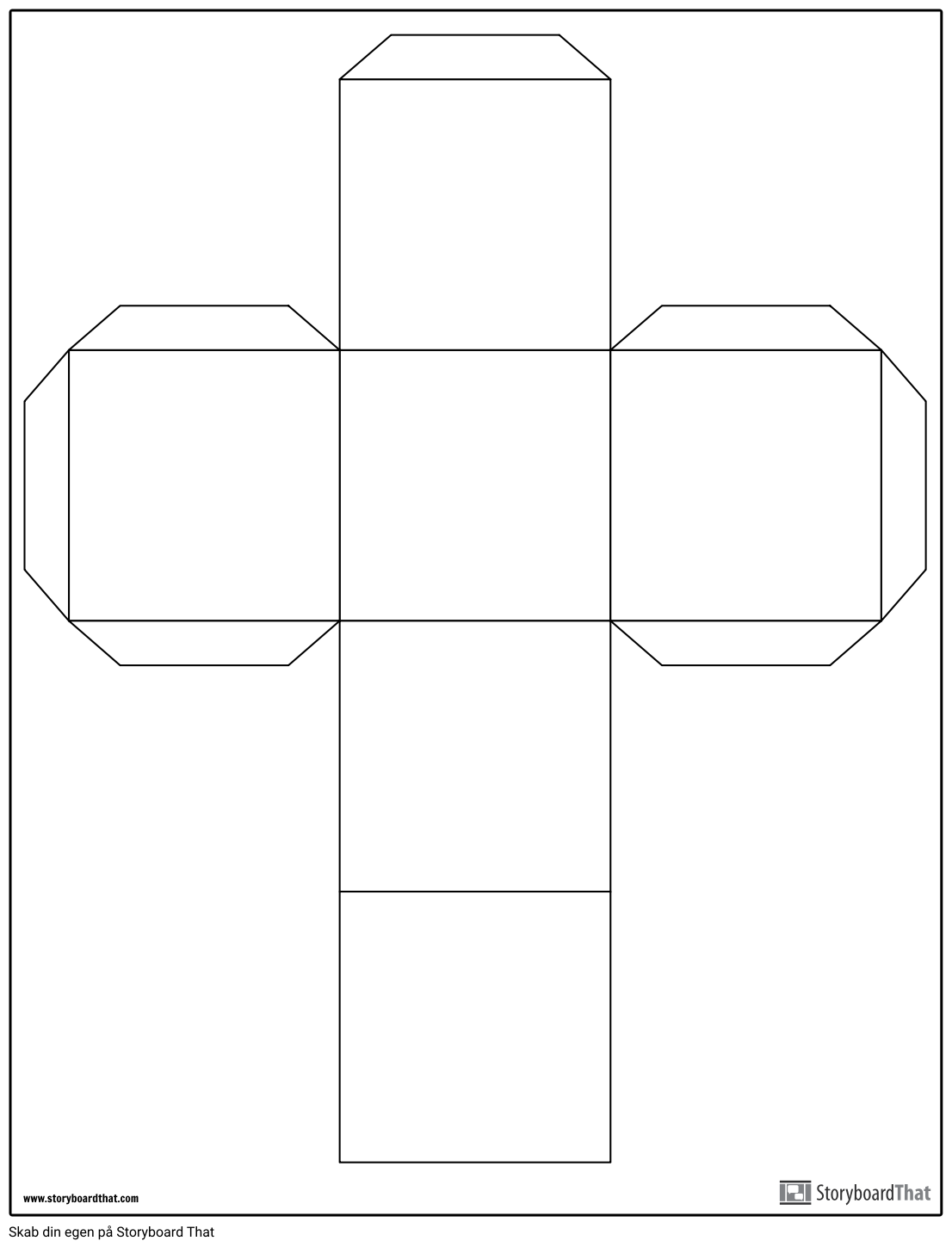 Cube Template Storyboard By Da examples