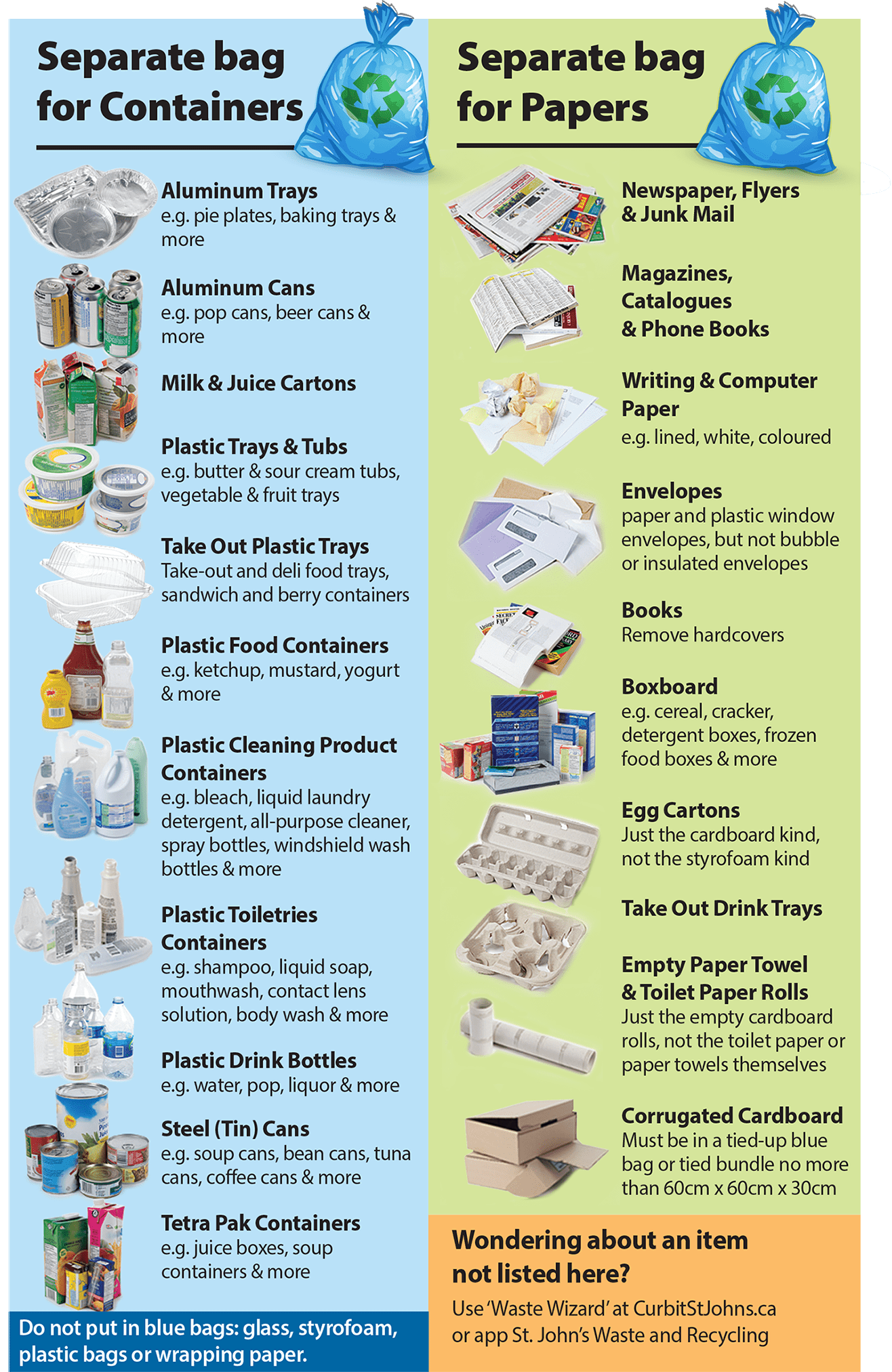 Printable Recycling Chart Printable Recycling Chart
