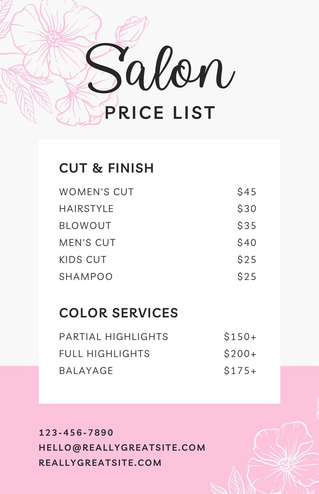 Customize 370 Hair Salon Flyers Templates Online Canva