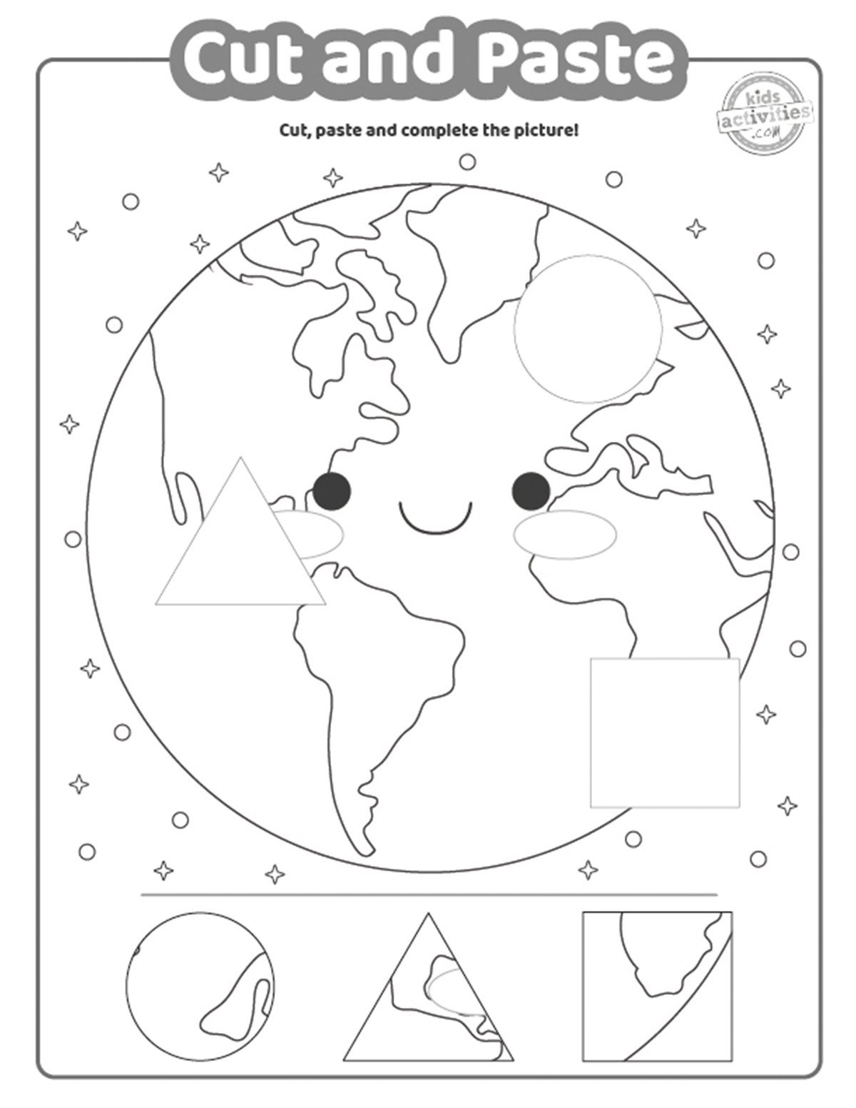 Cut And Paste Worksheets For Kids Of All Ages Kids Activities Blog