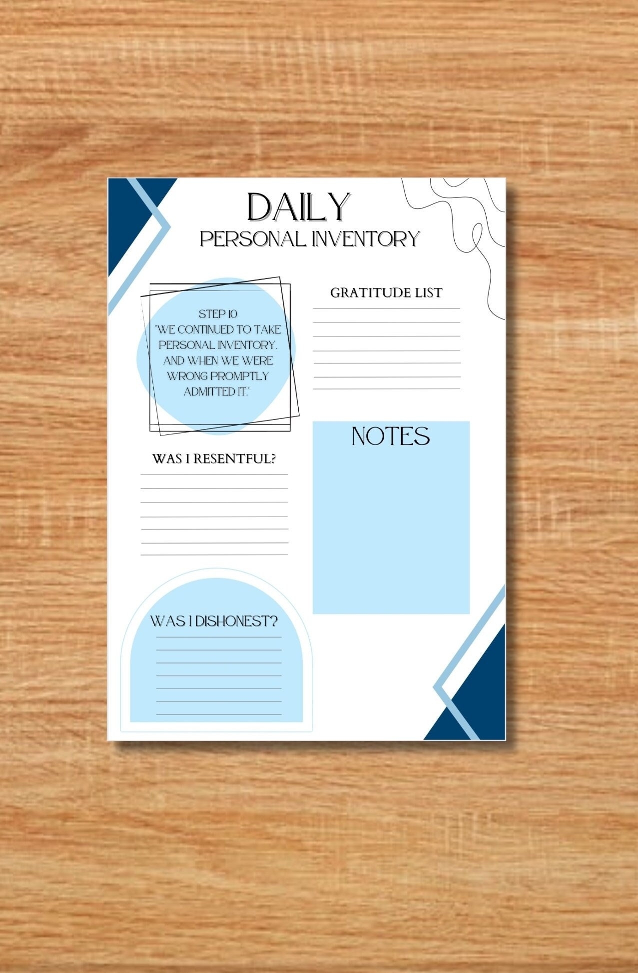 Daily Inventory Digital File Addiction Recovery Digital Recovery Worksheet Etsy Daily Inventory Digital File Addiction Recovery Digital Recovery Worksheet Etsy