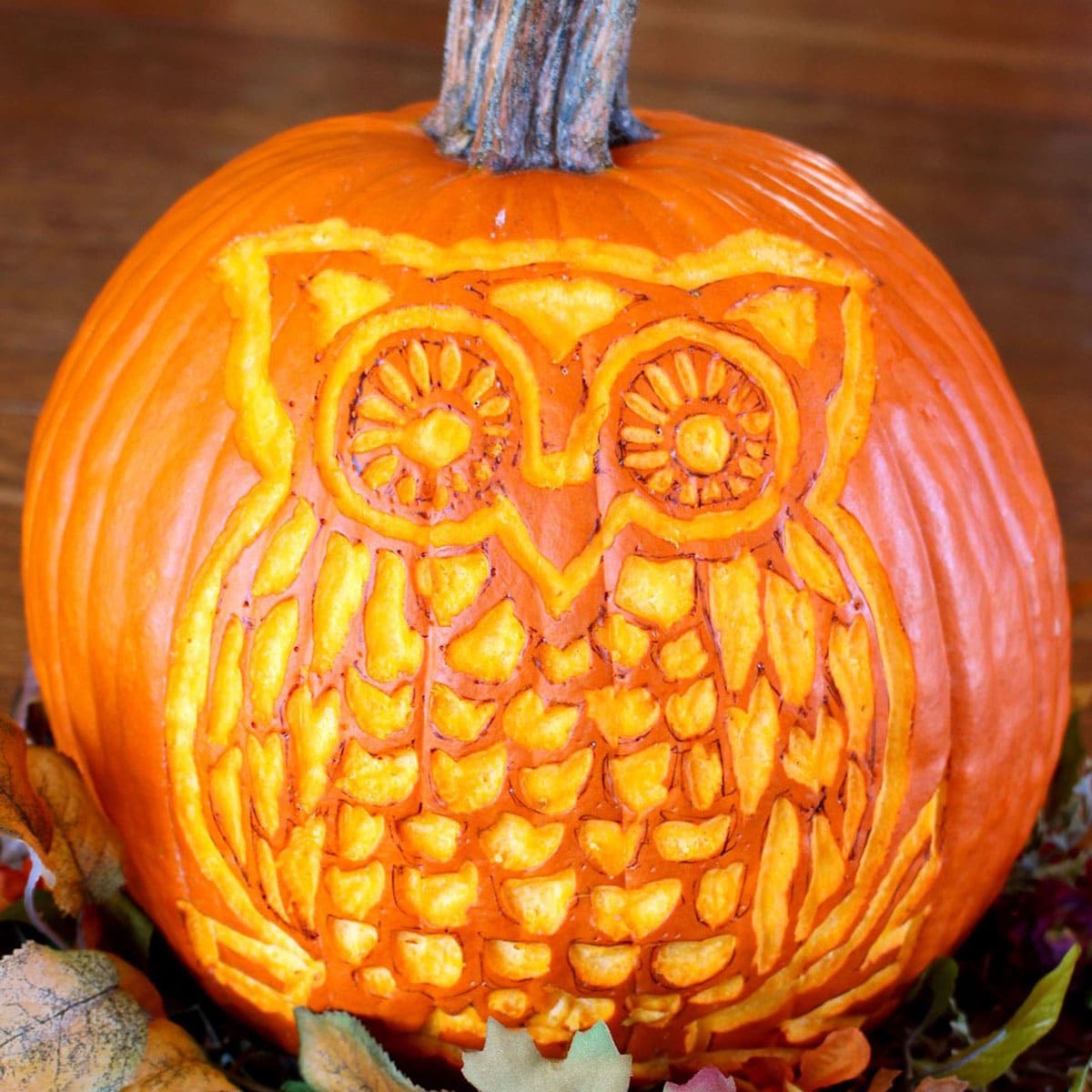 DIY Woodland Owl Pumpkin Carving Free Stencil Pattern Welcome To Nana s DIY Woodland Owl Pumpkin Carving Free Stencil Pattern Welcome To Nana s