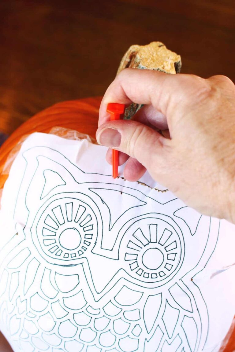DIY Woodland Owl Pumpkin Carving Free Stencil Pattern Welcome To Nana s
