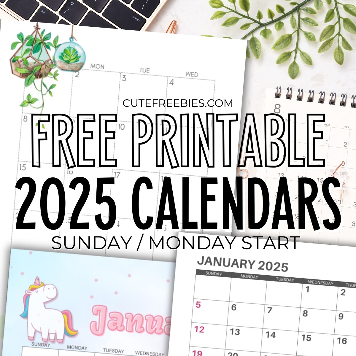 Download 2025 Printable Calendar Templates And 2025 Planners 