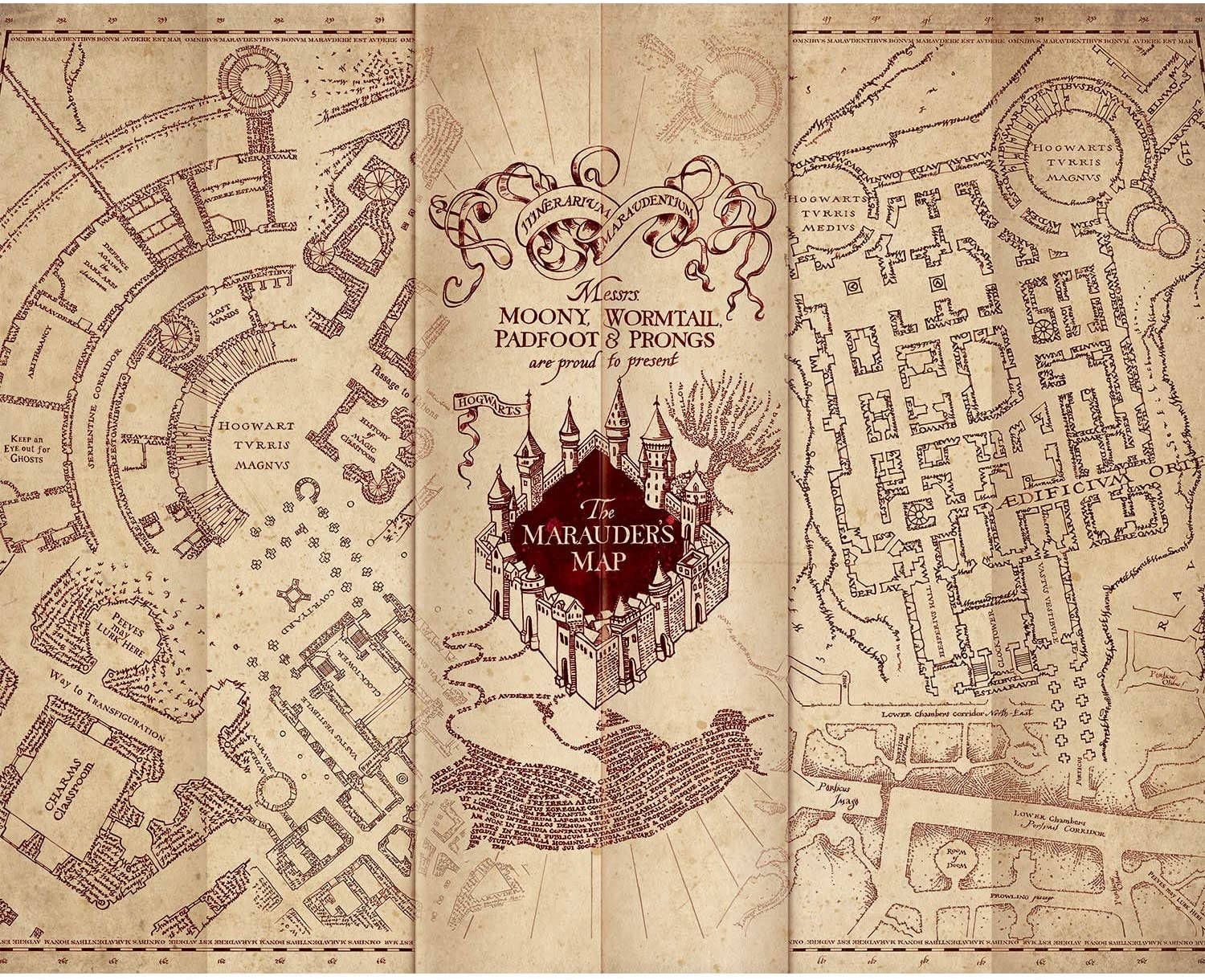 Pdf Marauders Map Printable