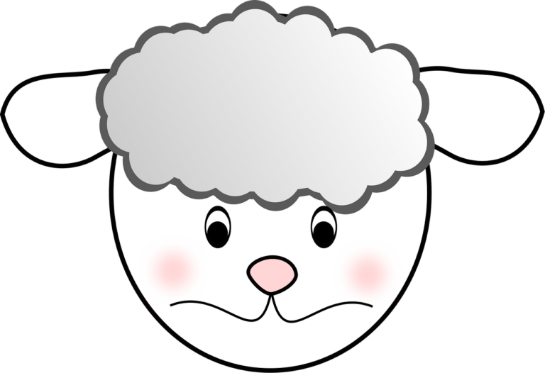 Download Sheep Face Head Royalty Free Vector Graphic Pixabay