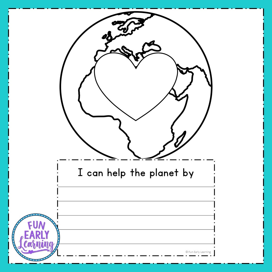Earth Day Crafts And Writing Prompts Fun Early Learning