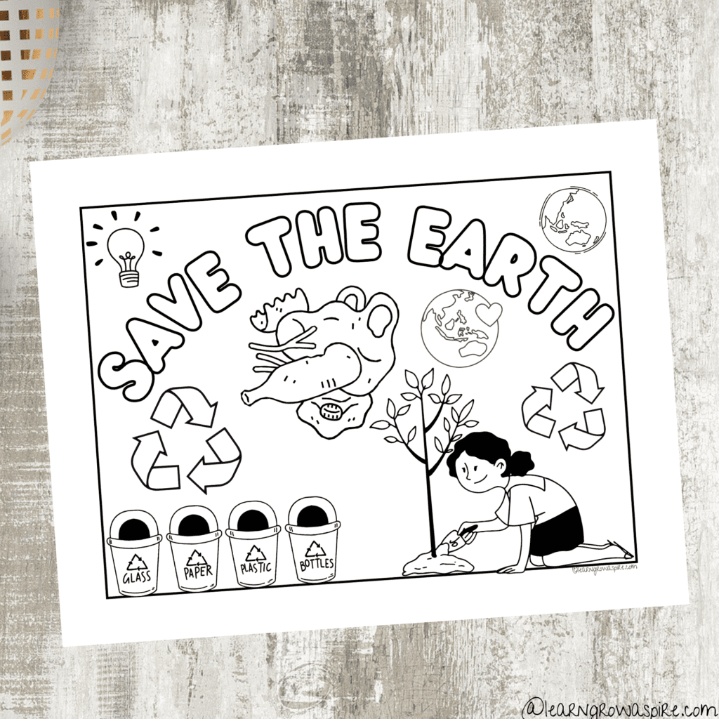 Earth Day Free Printable Worksheets