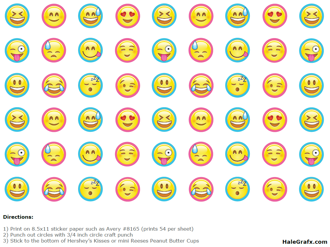 Emoji Sheet Printable