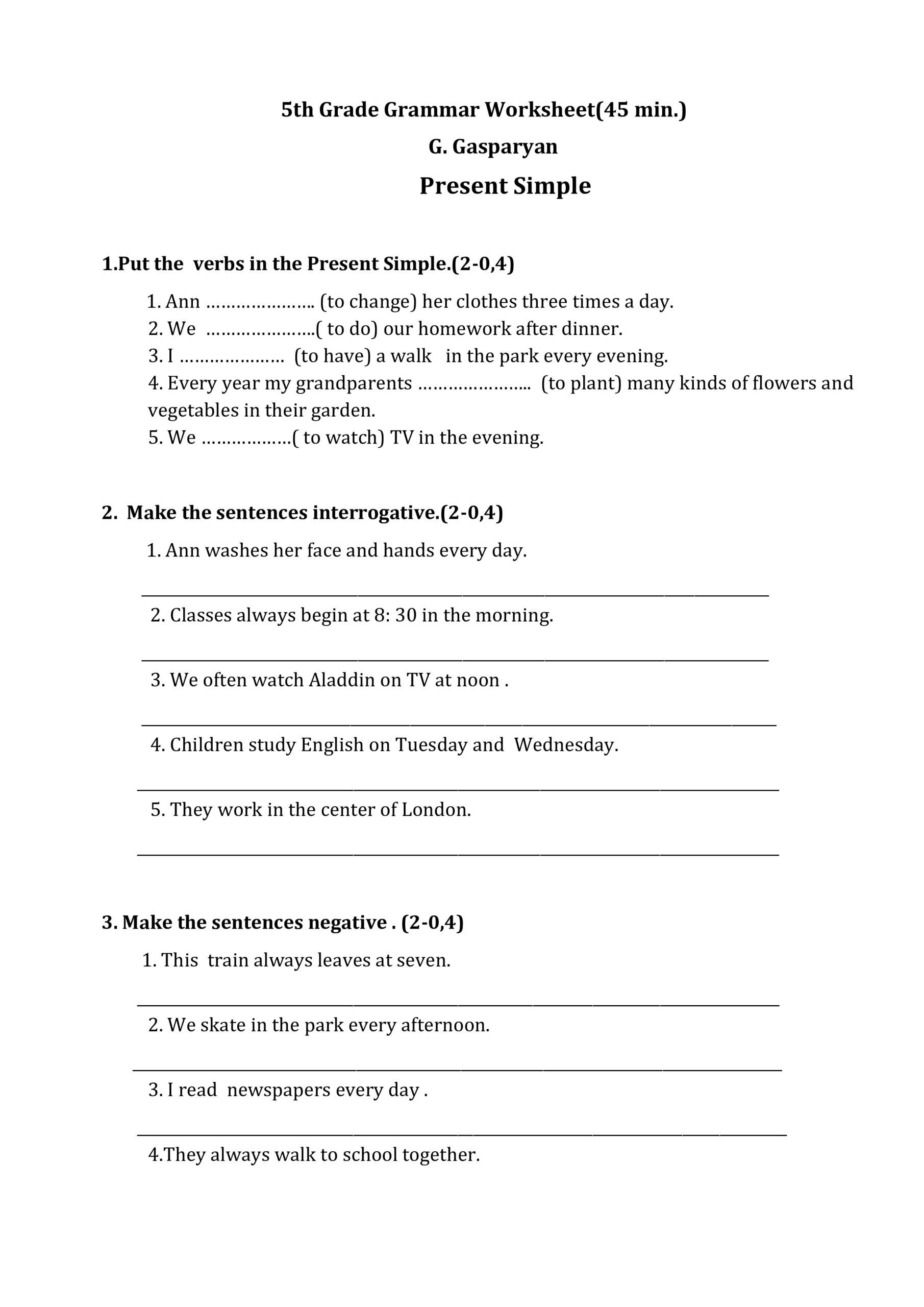 ESL Worksheets For Beginners ESL Teaching Methods