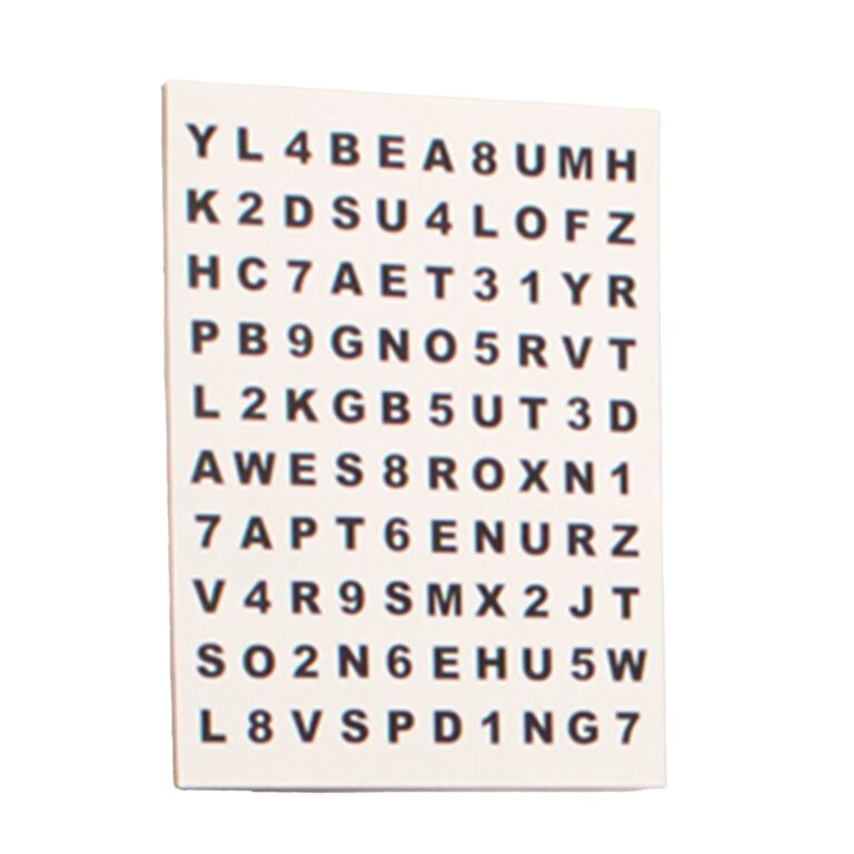 Eye Chart Hart Chart Vision Testing McKesson