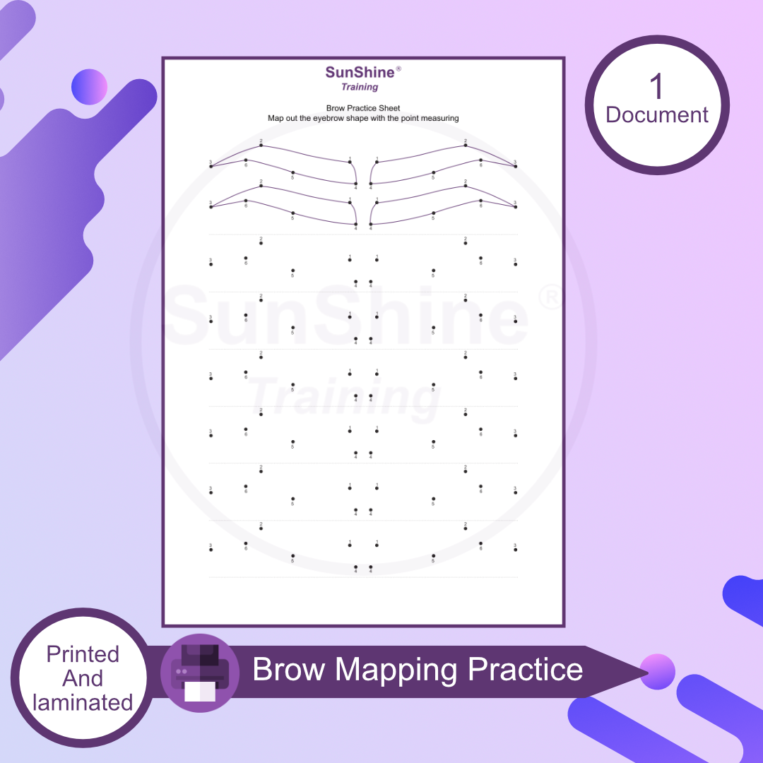 Eyebrow Worksheets Select Single Or Bundle Digital Or Printed Sunshine Academy Startups