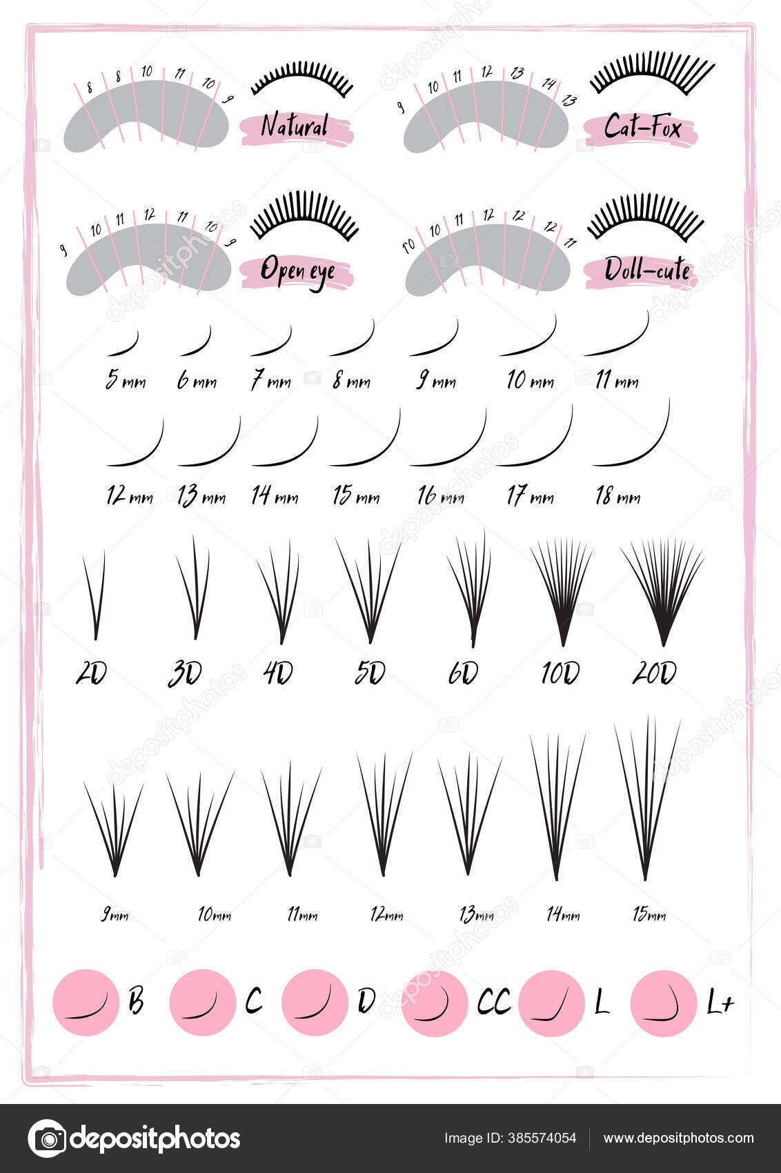 Eyelash Extensions Business Form Package Perfect Your Business Creative Beautifully Stock Vector By SamsonFM 385574054 Eyelash Extensions Business Form Package Perfect Your Business Creative Beautifully Stock Vector By SamsonFM 385574054