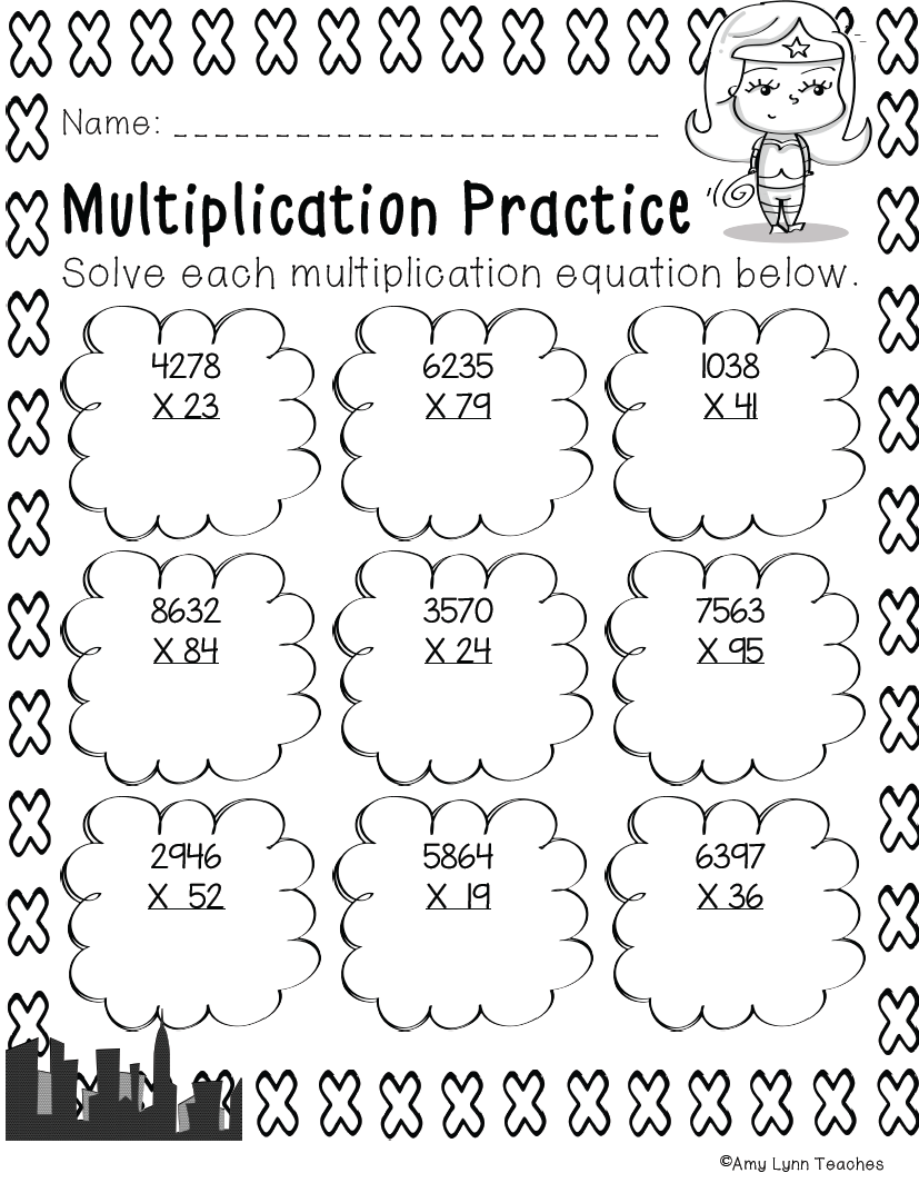 Fifth Grade Superhero Themed Worksheets 100 Standards Aligned Printables Made By Teachers