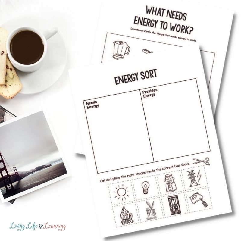 Free Printable Energy Worksheets