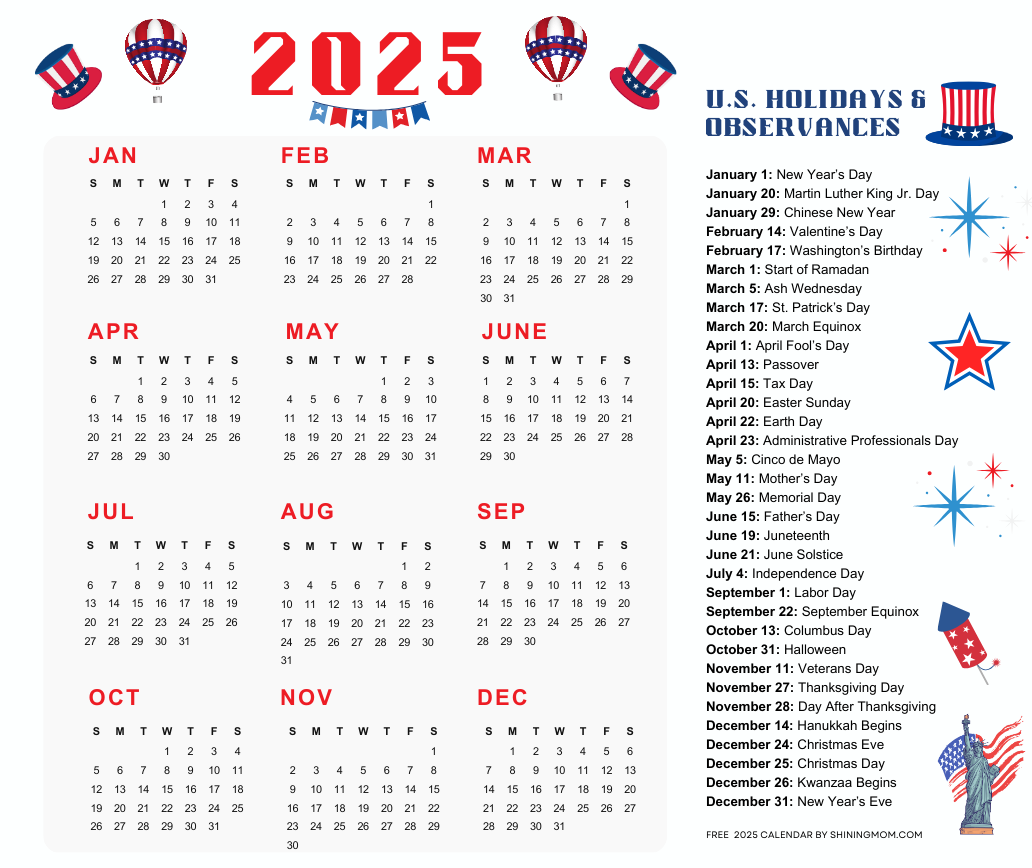 National Day Calendar September 2025