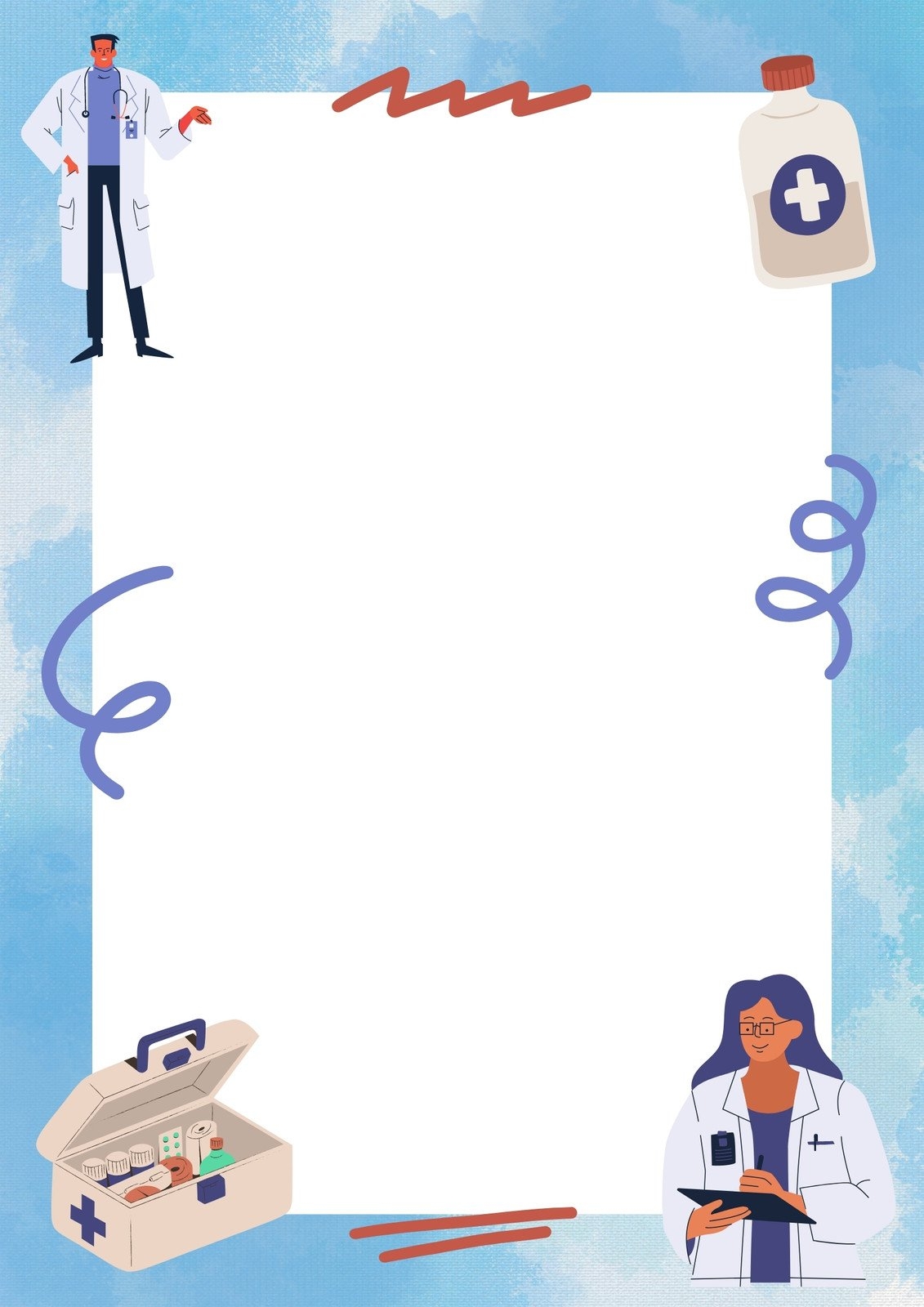 Free And Customizable Doctor Templates Worksheets Library