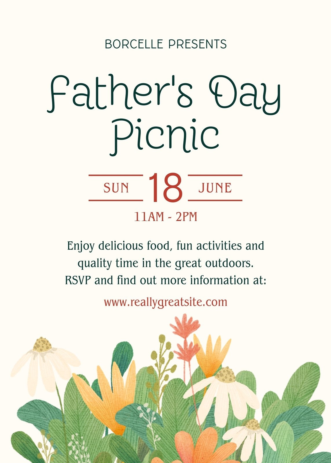 Free And Customizable Picnic Templates