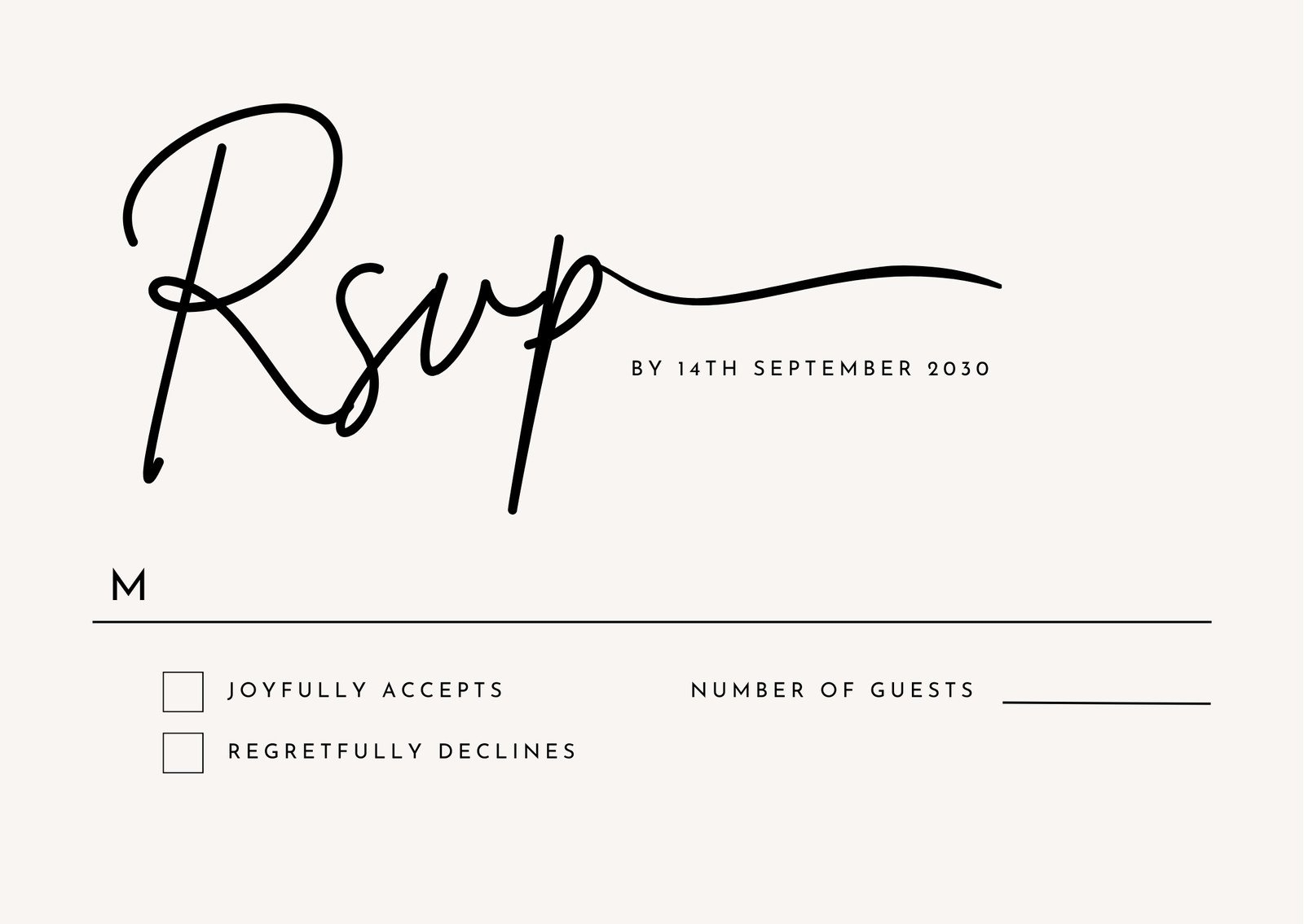 Free And Customizable RSVP Templates Canva Free And Customizable RSVP Templates Canva