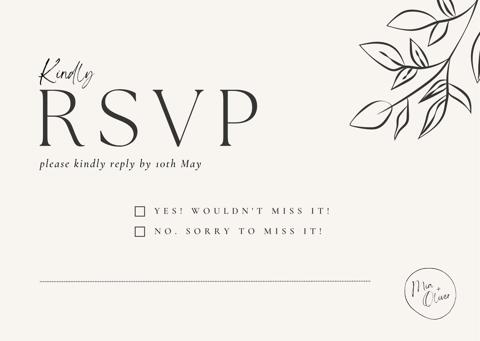 Free And Customizable RSVP Templates Canva Free And Customizable RSVP Templates Canva