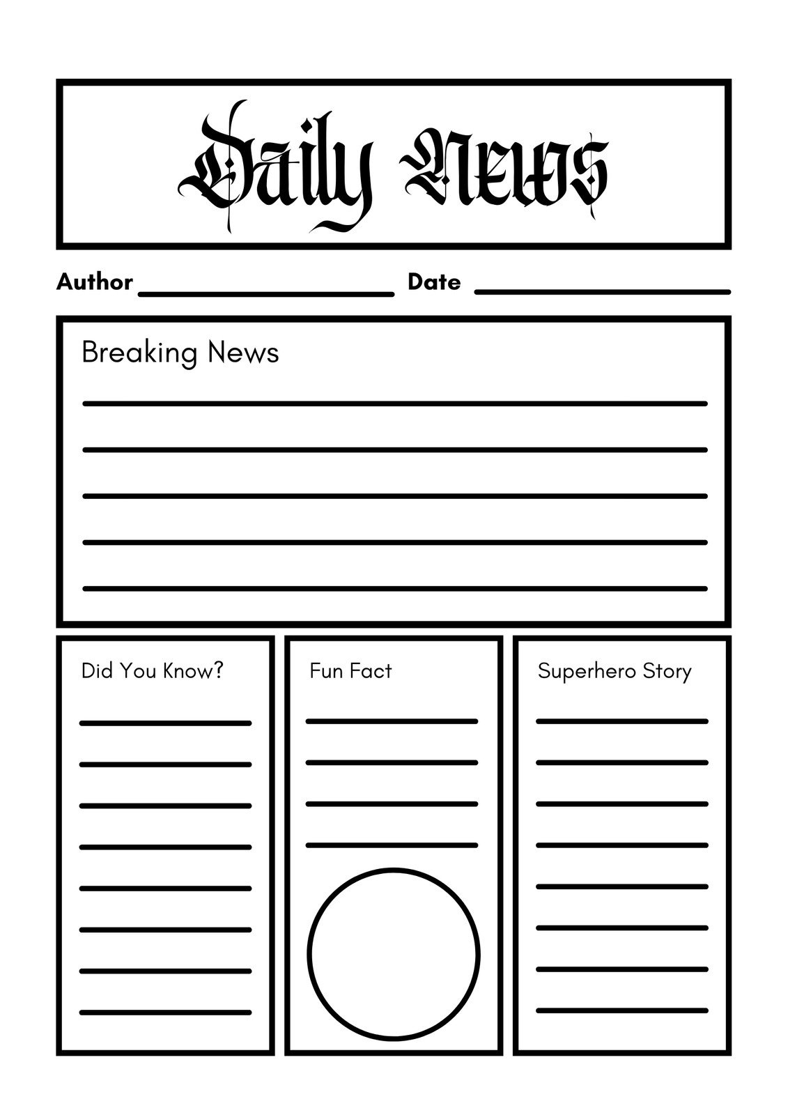 Free And Printable All About Me Worksheet Templates Canva