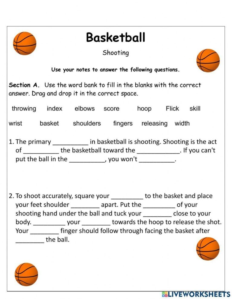 Free Basketball Worksheet Download Free Basketball Worksheet Png Images Free Worksheets On Clipart Library