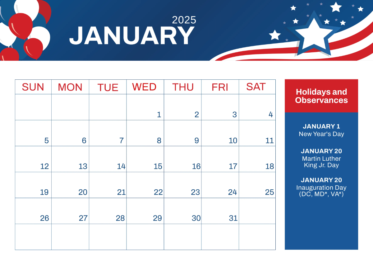 Calendar Online Printable Free