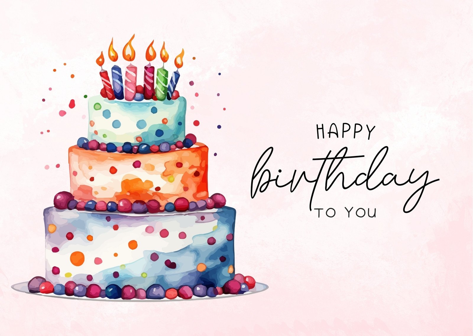 Free Custom Printable Birthday Card Templates Canva