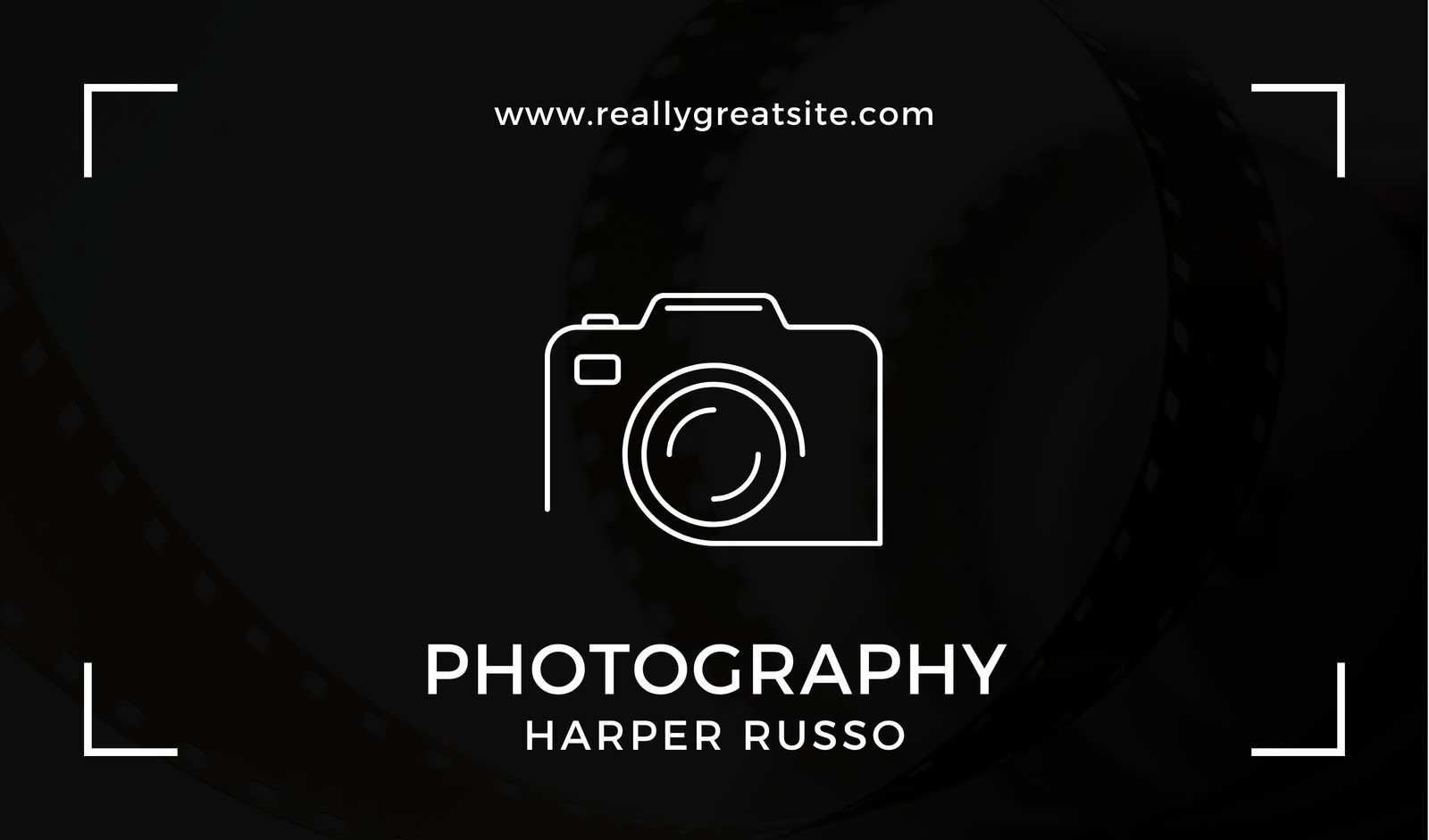 Free Custom Printable Photography Business Cards Canva