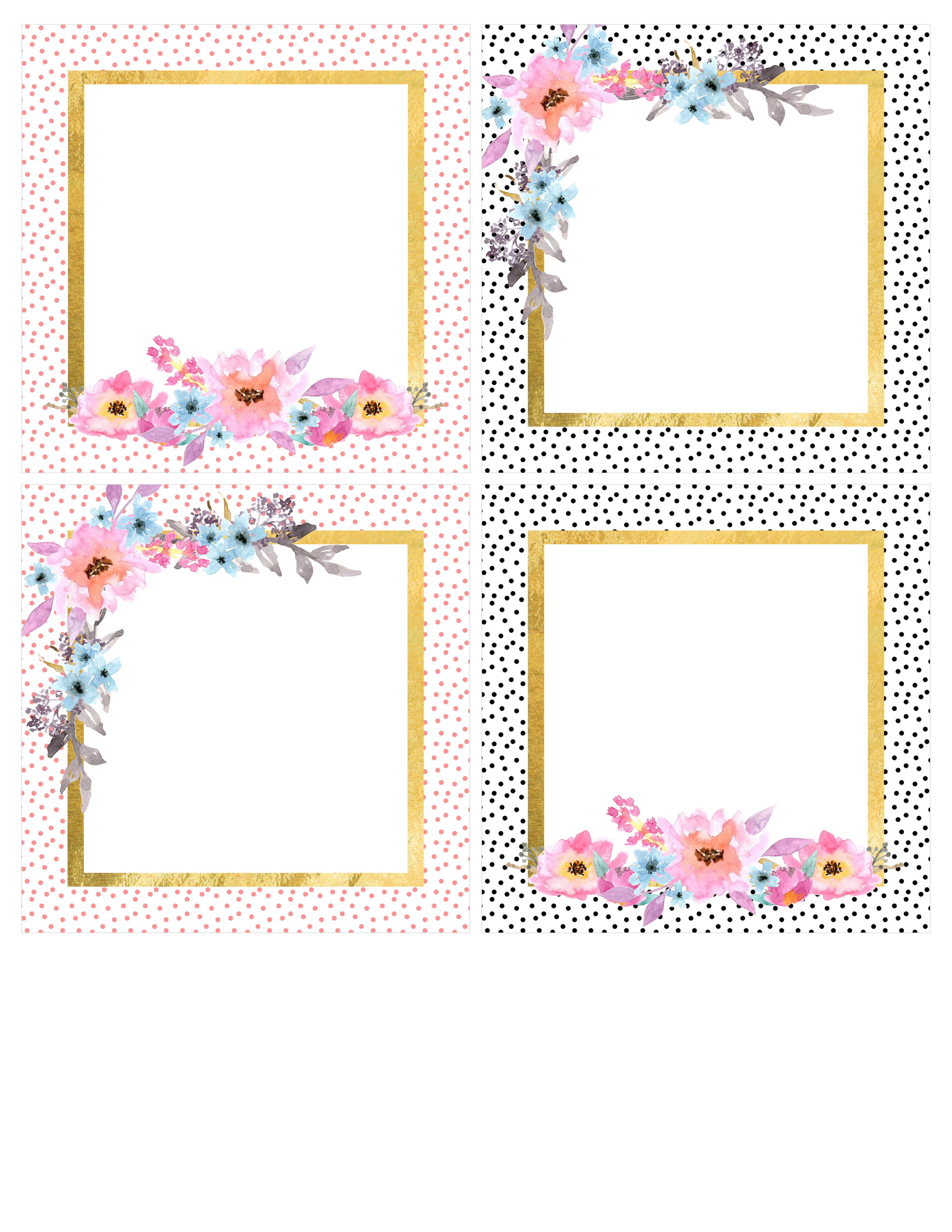 Free Digital Scrapbooking Journaling Printable Pack Free Pretty 