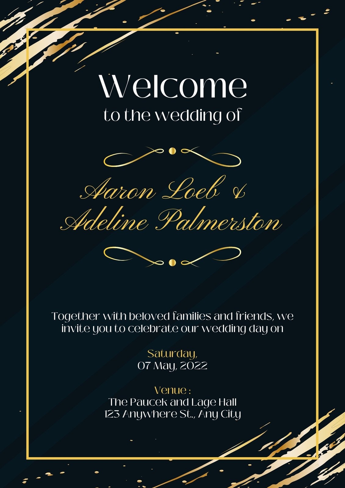 Free Editable And Printable Event Program Templates Canva