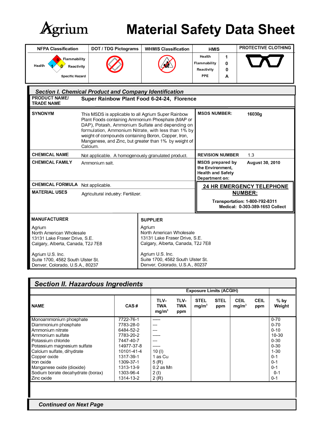 Free Msds Safety Sheets Printable