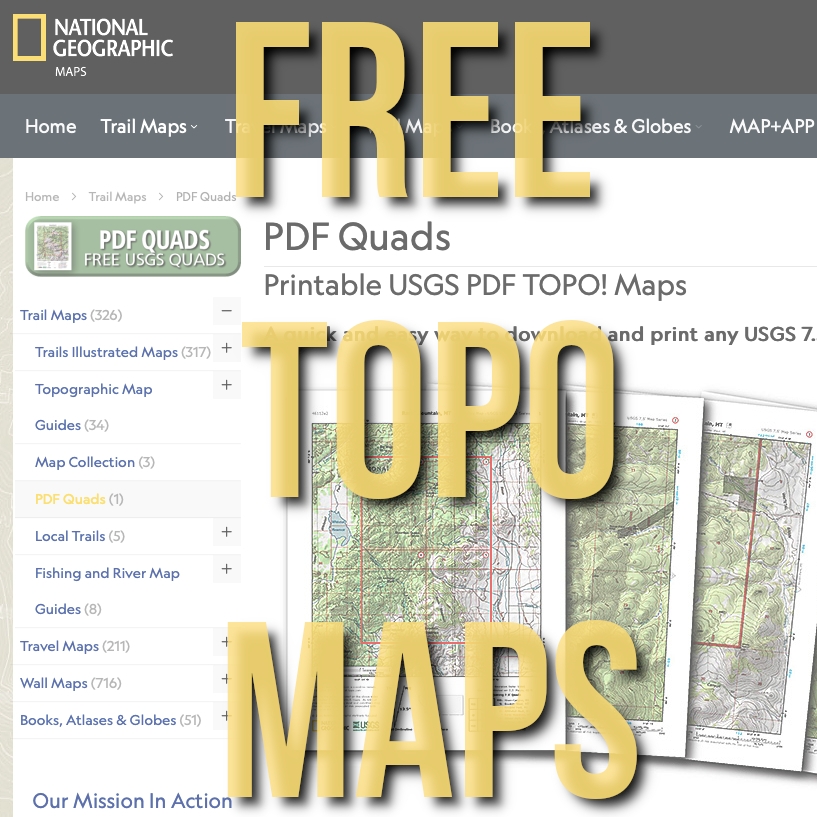 FREE National Geographic Quadrangle Maps OKIENOMADS