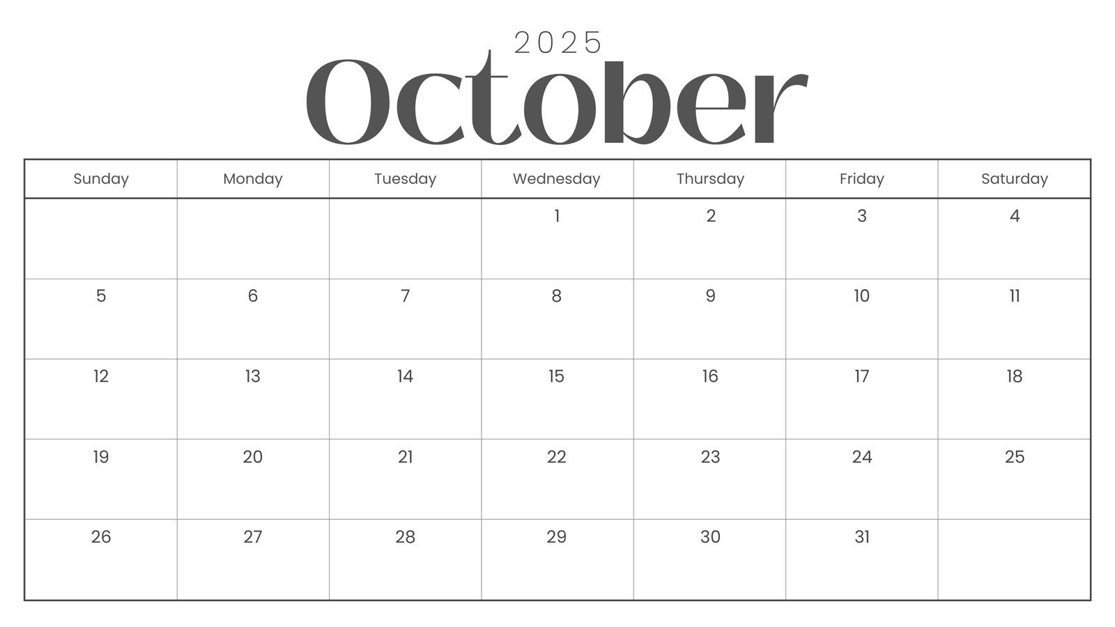 Free October 2025 Calendar Templates To Customize Canva Free October 2025 Calendar Templates To Customize Canva