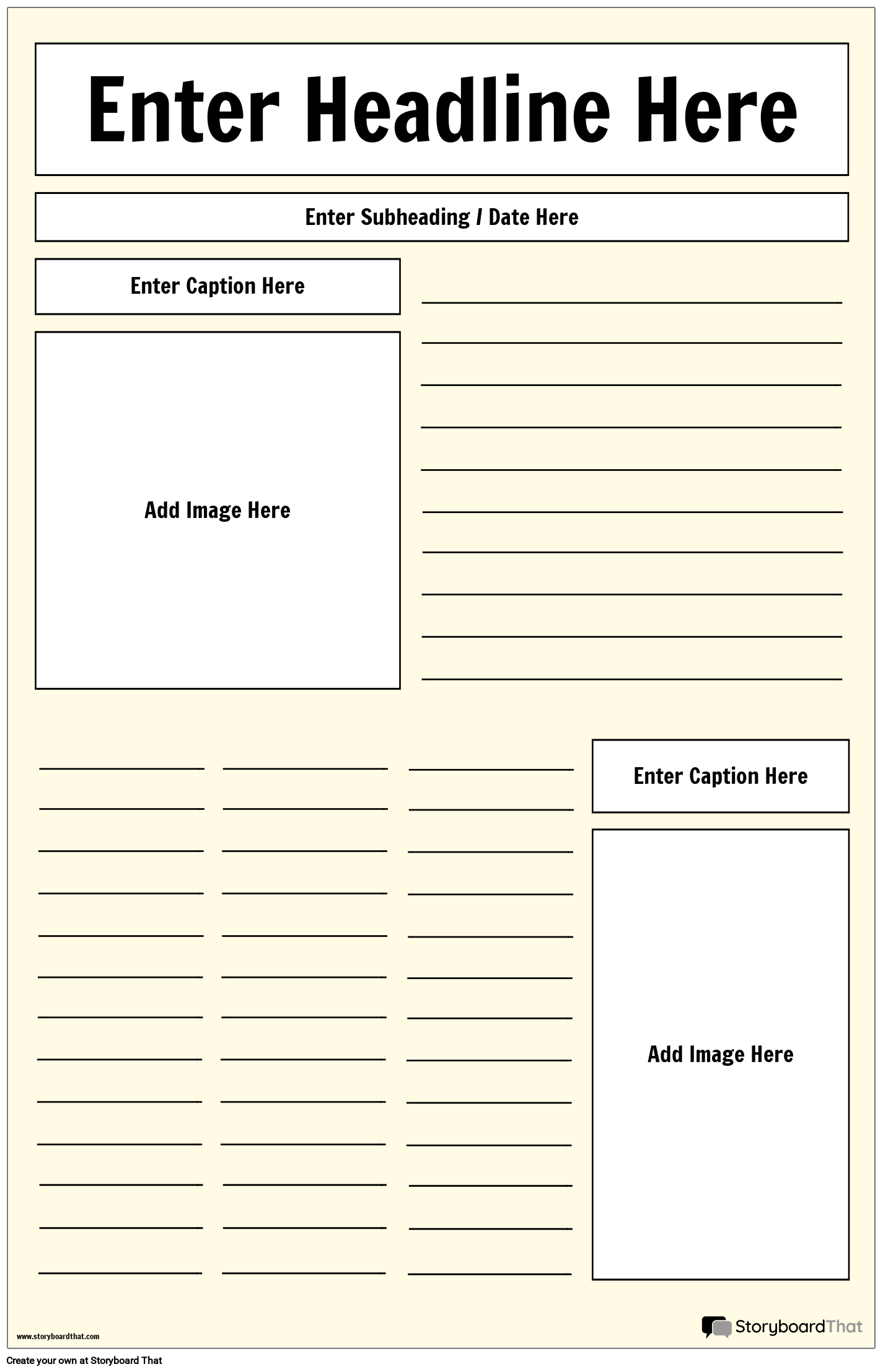 Free Online Newspaper Maker And Customizable Templates