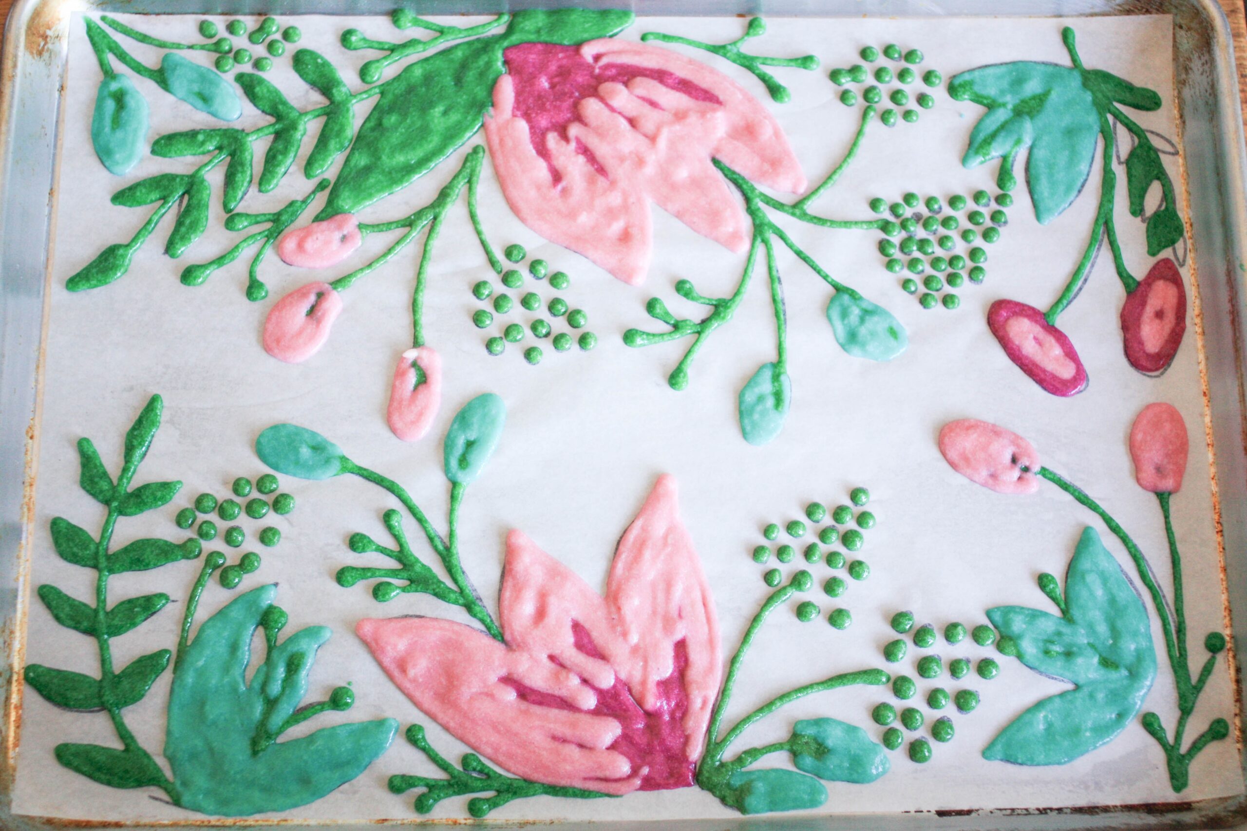 FREE Patterned Roll Cake Recipe Tutorial On Bluprint Craftsy