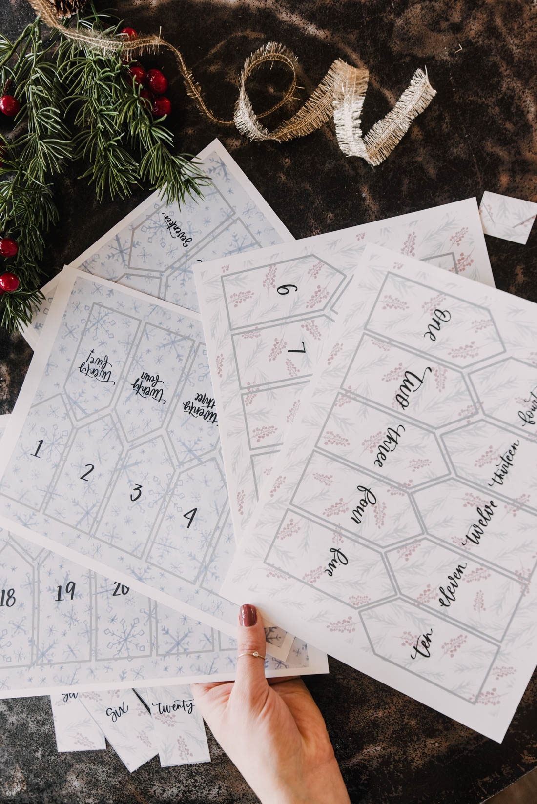 Free Printable Advent Calendar Activity Advent Tips Lemon Thistle