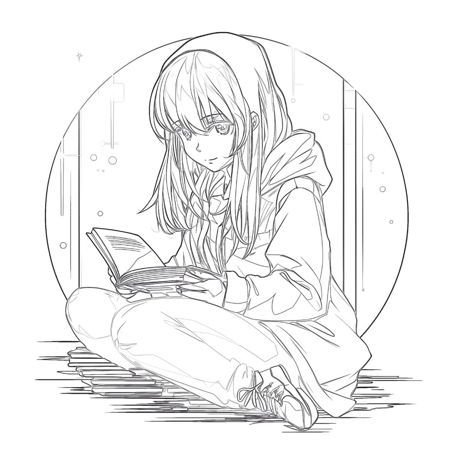 Free Printable Anime Coloring Sheets Coloring Pages Mimi Panda