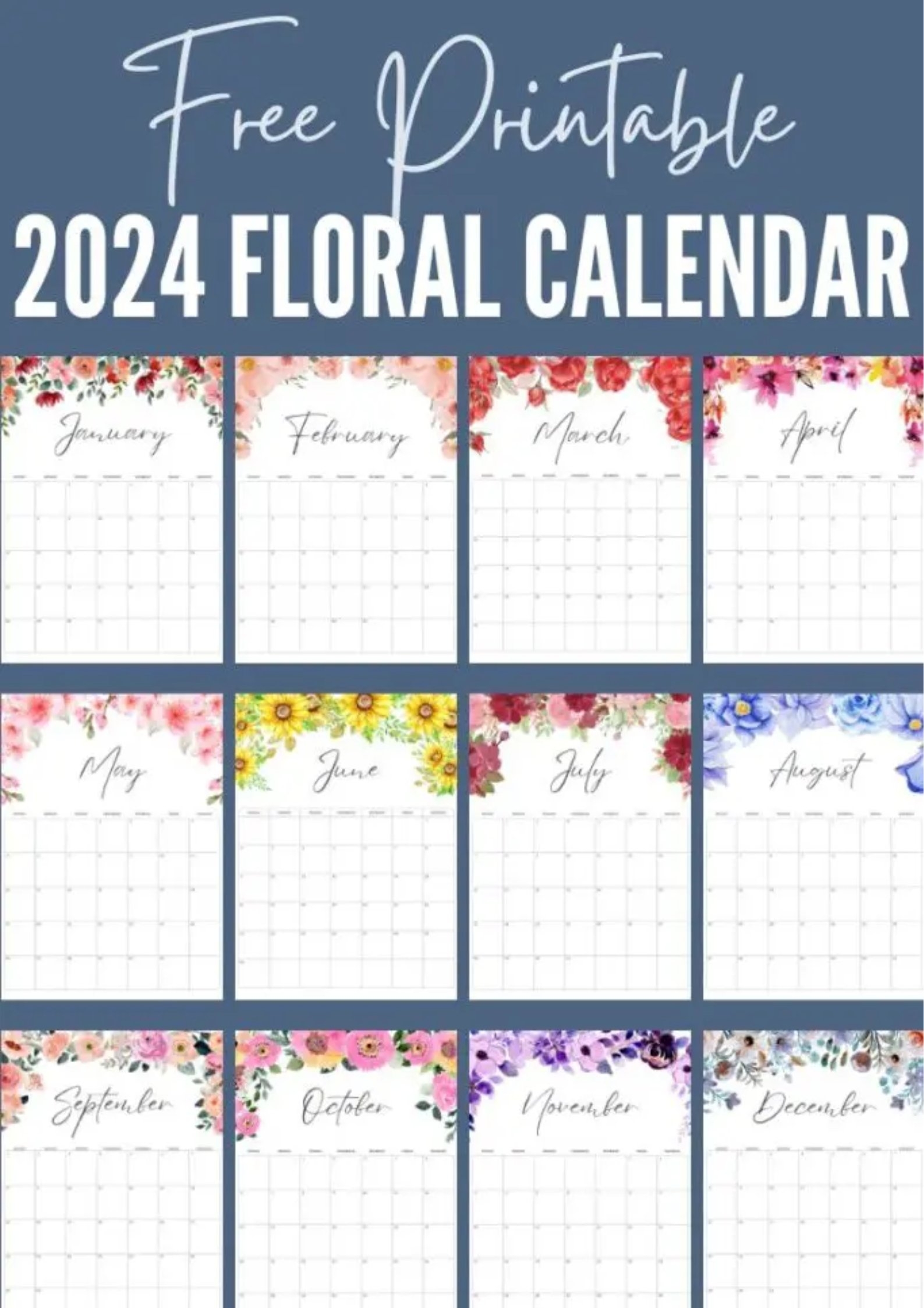 Free Printable Wall Calendar