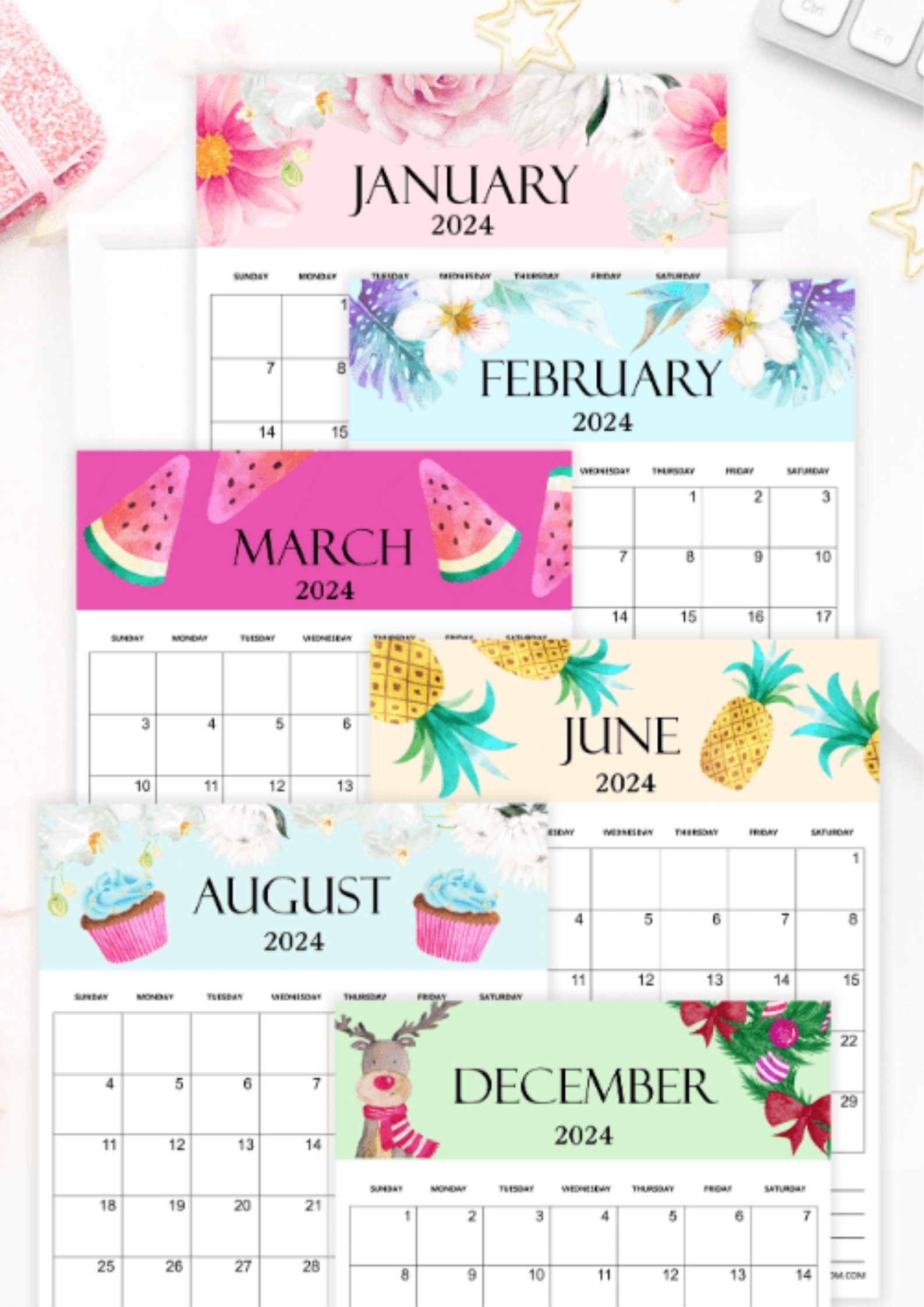 Fun Printable Calendar
