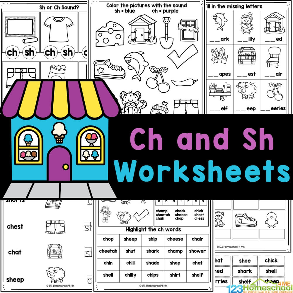 Free Printable Sh Worksheets