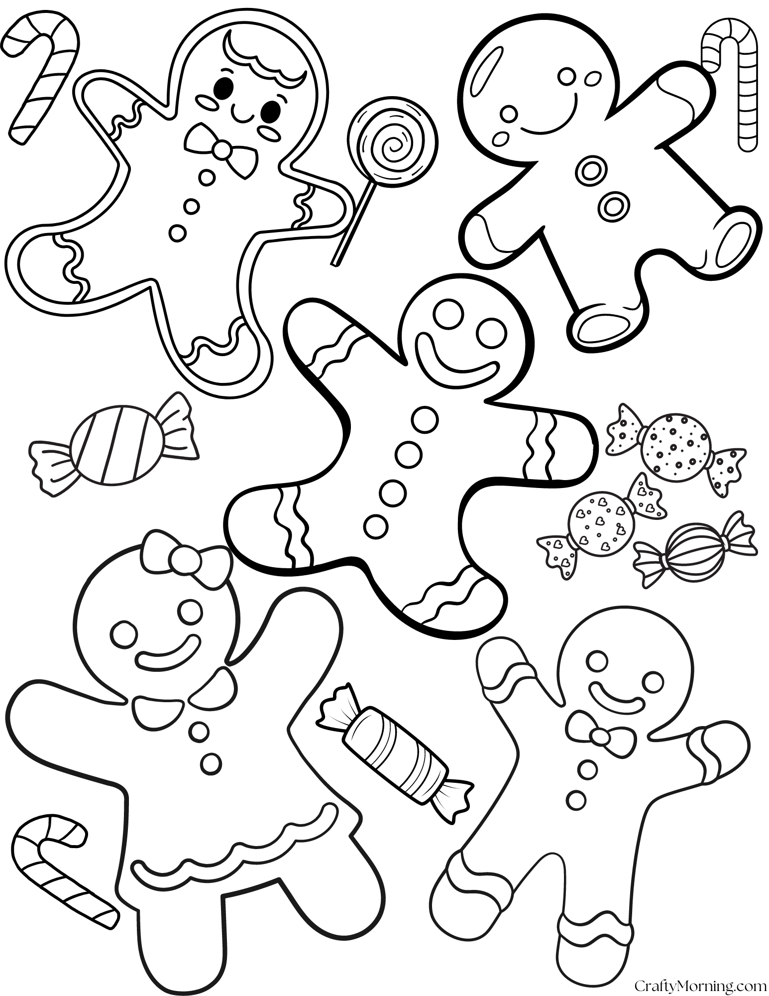 Free Printable Coloring Sheets For Christmas